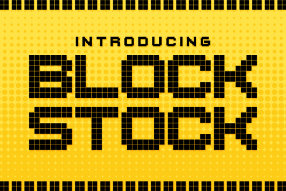 Block Stock: A Bold Typeface for Eye-Catching Web Designs