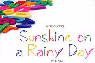 Boost Your Brand with Sunshine on a Rainy Day Font