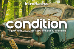 Condition: A Versatile Display Font for Creative Branding