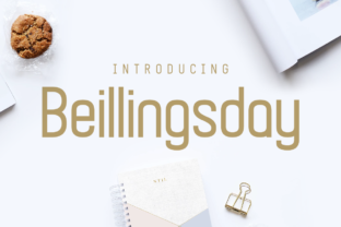 Discover Beillingsday: A Striking Font for Creative Branding