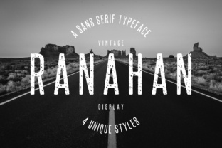 Discover Ranahan: A Charming Vintage Font for Crafters