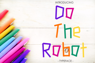 Do the Robot: A Quirky Display Font for Digital Charm