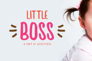 Enhance Your Brand with Little Boss: A Charming Display Font