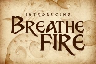 Exploring Breath Fire: A Unique Display Font for Bold Branding