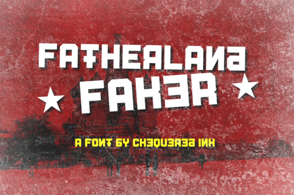 Exploring Fatherland Faker: A Versatile Display Font