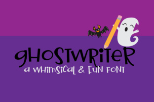 Ghostwriter: A Whimsical Font for Charming Business Branding