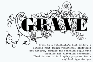Grave: The Perfect Antique Font for Crafters and Creators