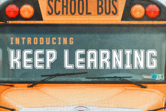 Keep Learning: A Versatile Display Font for Web Design