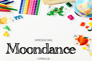 Moondance: A Charming Display Font for Editorial Design