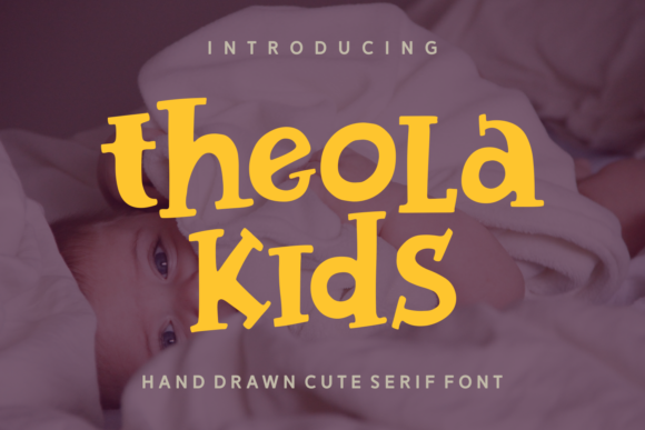 Theola Kids: A Playful Display Font for Web Design