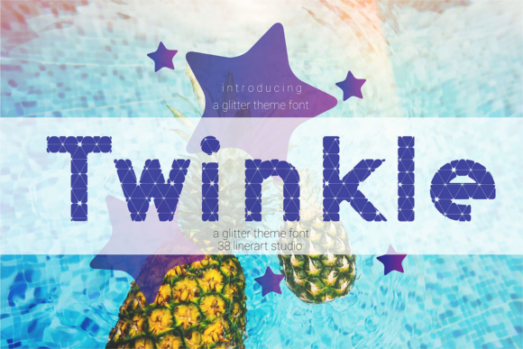 Twinkle: A Sparkling Display Font for Your Editorial Designs