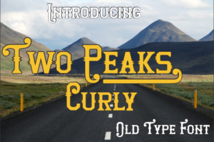 Two Peaks Curly: A Distinctive Font for Eye-Catching Web Design