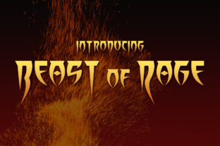 Unleash Creativity with Beast of Rage Font