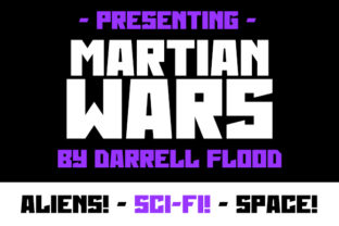 Unleash Your Creativity with Martian Wars Font