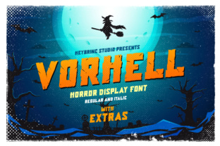 Vorhell: A Bold and Versatile Display Typeface